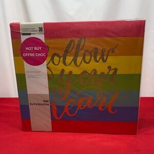 Colorful Scrapbook  Follow your Heart 30 pages 12x12